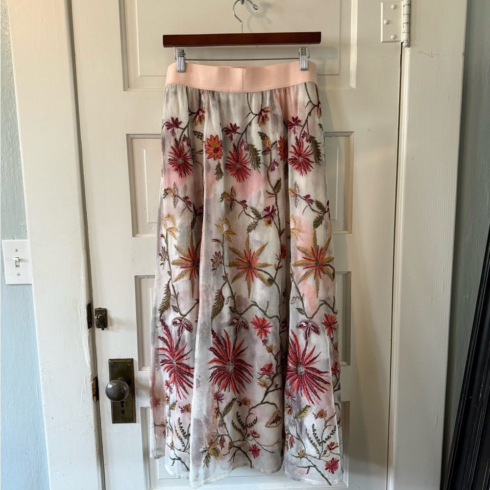 Soft Surroundings Splendor Maxi Skirt - M - Picture 4 of 6